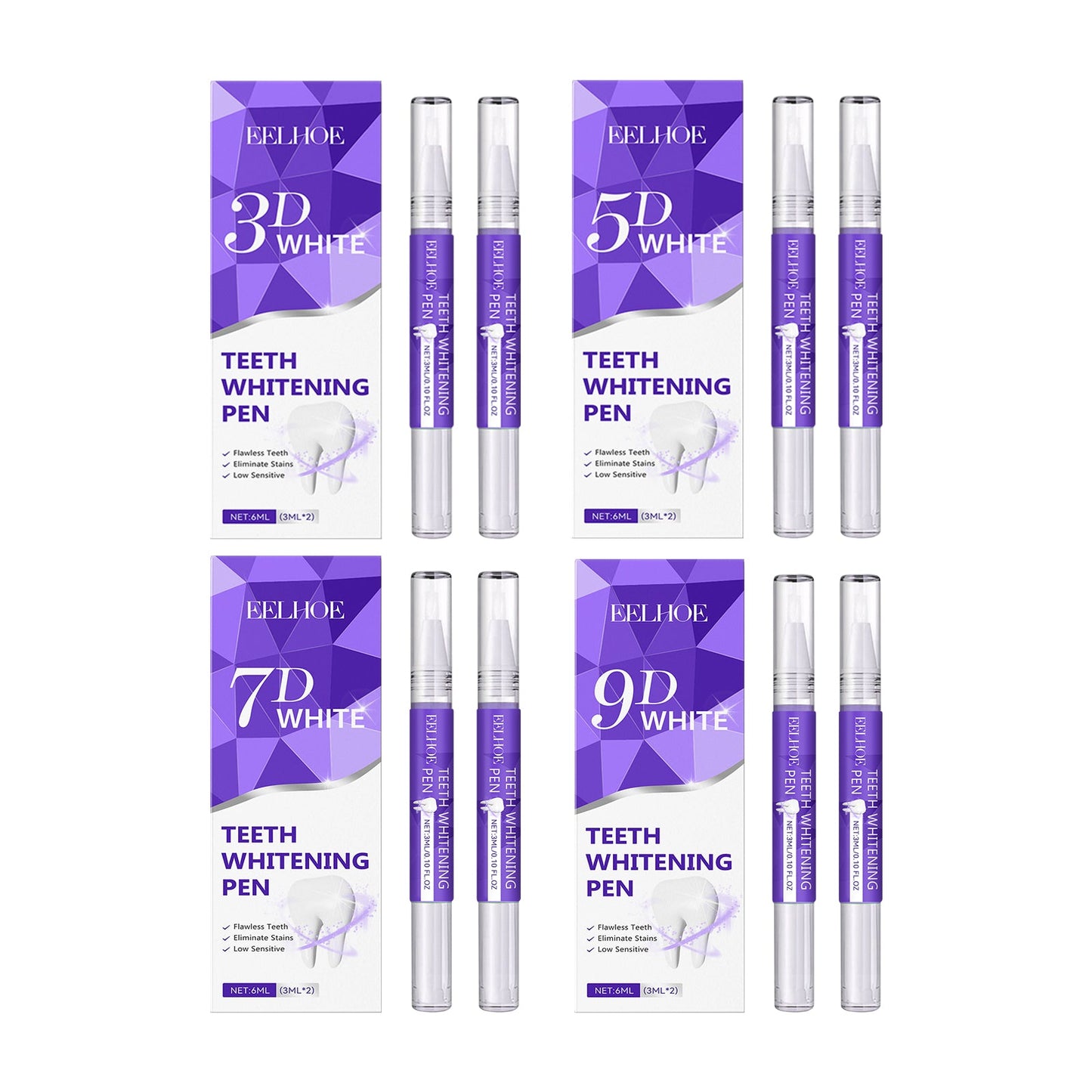 Stylo de Blanchiment Premium pour des Sourires Éclatants