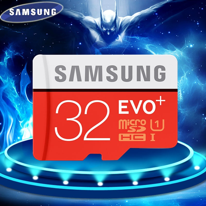 SAMSUNG EVO+ Micro SD 32G SDHC 80mb/s Grade Class10 Memory Card C10 UHS-I TF/SD Cards Trans Flash SDXC 64GB 128GB - Korvel