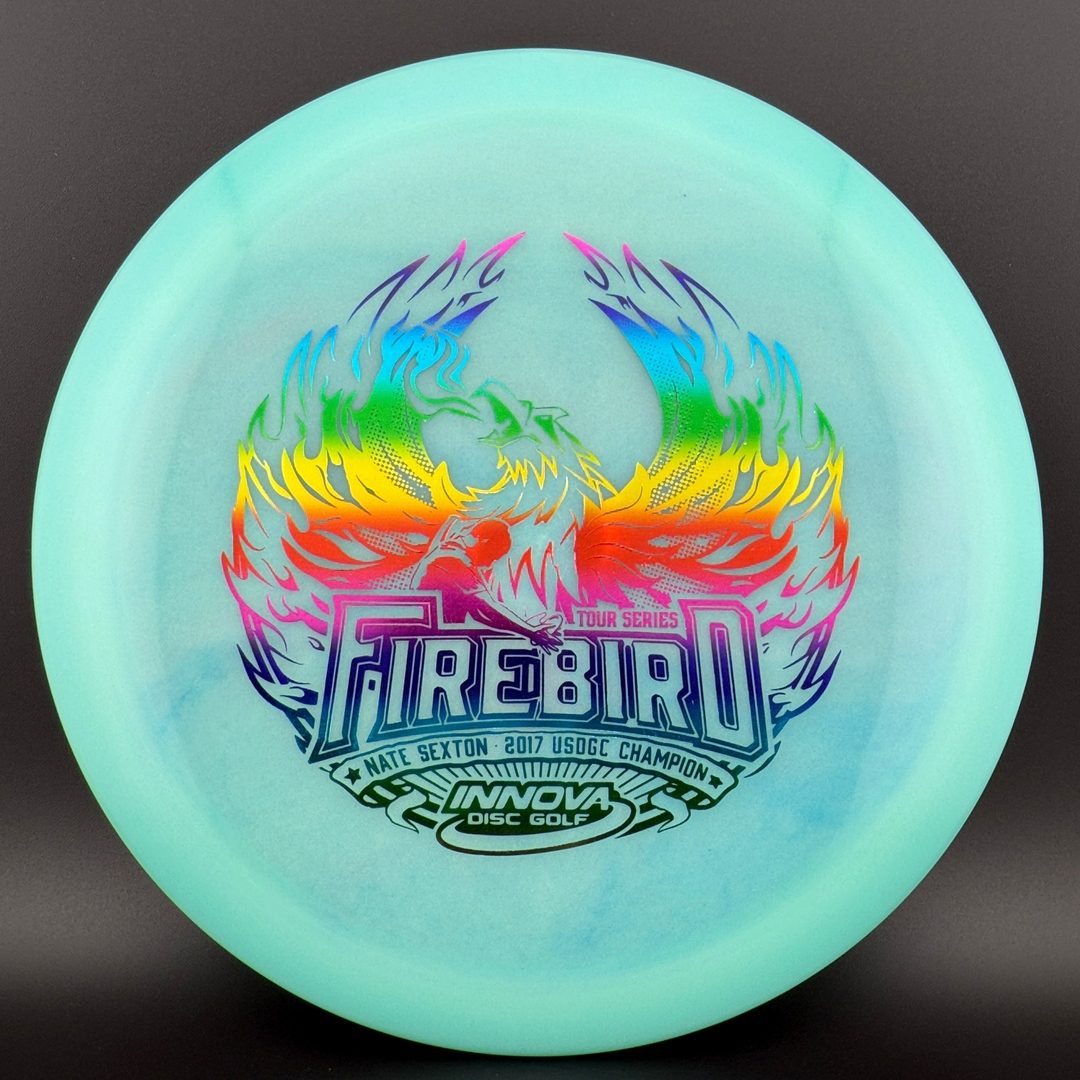 2018 Glow Champion Firebird - Halo Swirls - Nate Sexton Tour Series