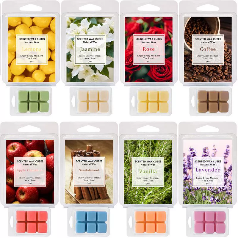 Colorful Eight - Scented Wax Cubes Set