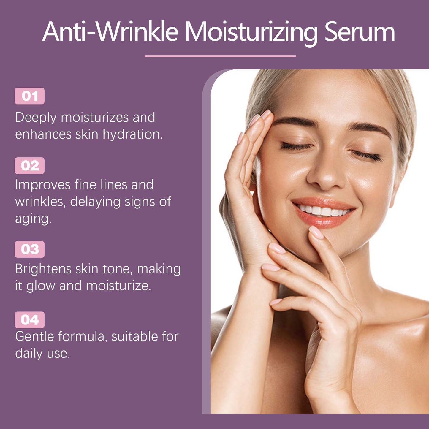 Hydrating Essence Hyaluronic Acid Vitamin Essence Moisturizes And Moisturizes Facial Skin - Korvel