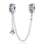 Pendentif en argent sterling S925 avec perles pour bracelets de la famille Pan