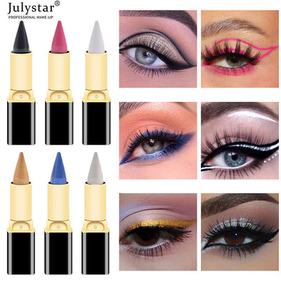 Lápiz de Pasta de Eyeliner Impermeable Colorido