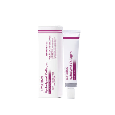 Hydrolyzed Collagen Neck Cream, Fade Neck Lines Shaping Swan Neck Smooth White Neck Cream - Korvel
