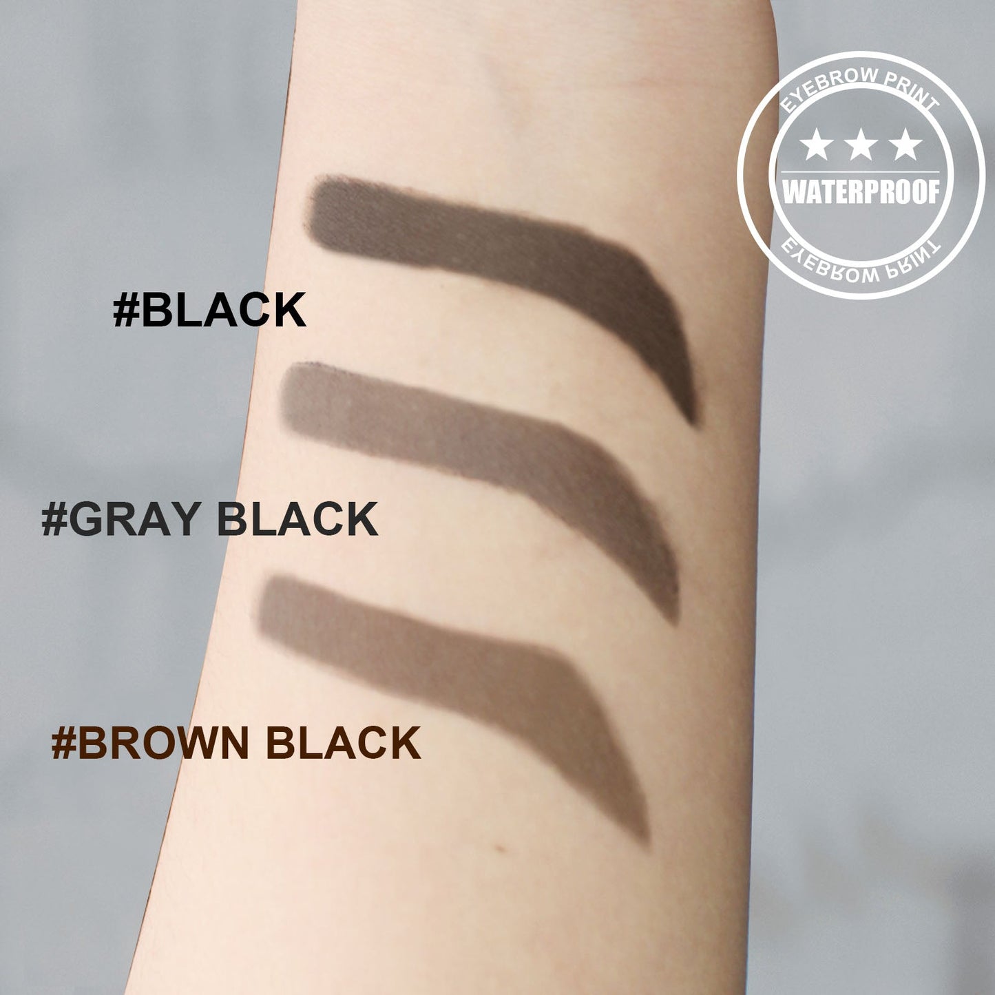 Hairline Brow Print - Quick and Natural Eyebrow Makeup