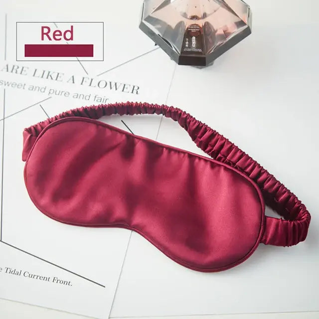 Luxurious Natural Silk Sleep Mask for Ultimate Comfort