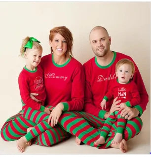 Pyjamas de Noël en Famille - Vêtements de Nuit Assortis