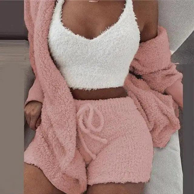 Ensemble de Pyjama Tricoté Confortable