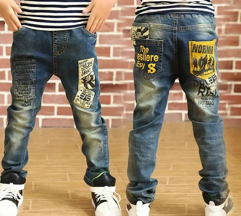 Premium Children's Denim Pants for Ages 4-11