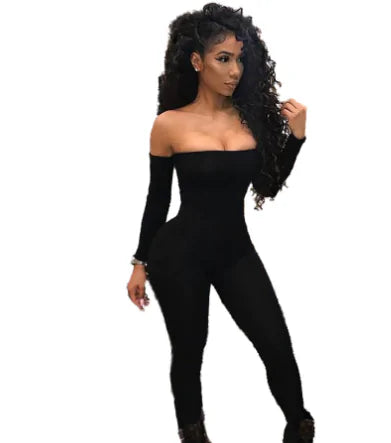 Combinaison Bodycon Sans Bretelles pour Femmes - Élégance Effortless