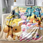 Couverture en Peluche Douce Pokemon - Confort Chaleureux et Vibrant