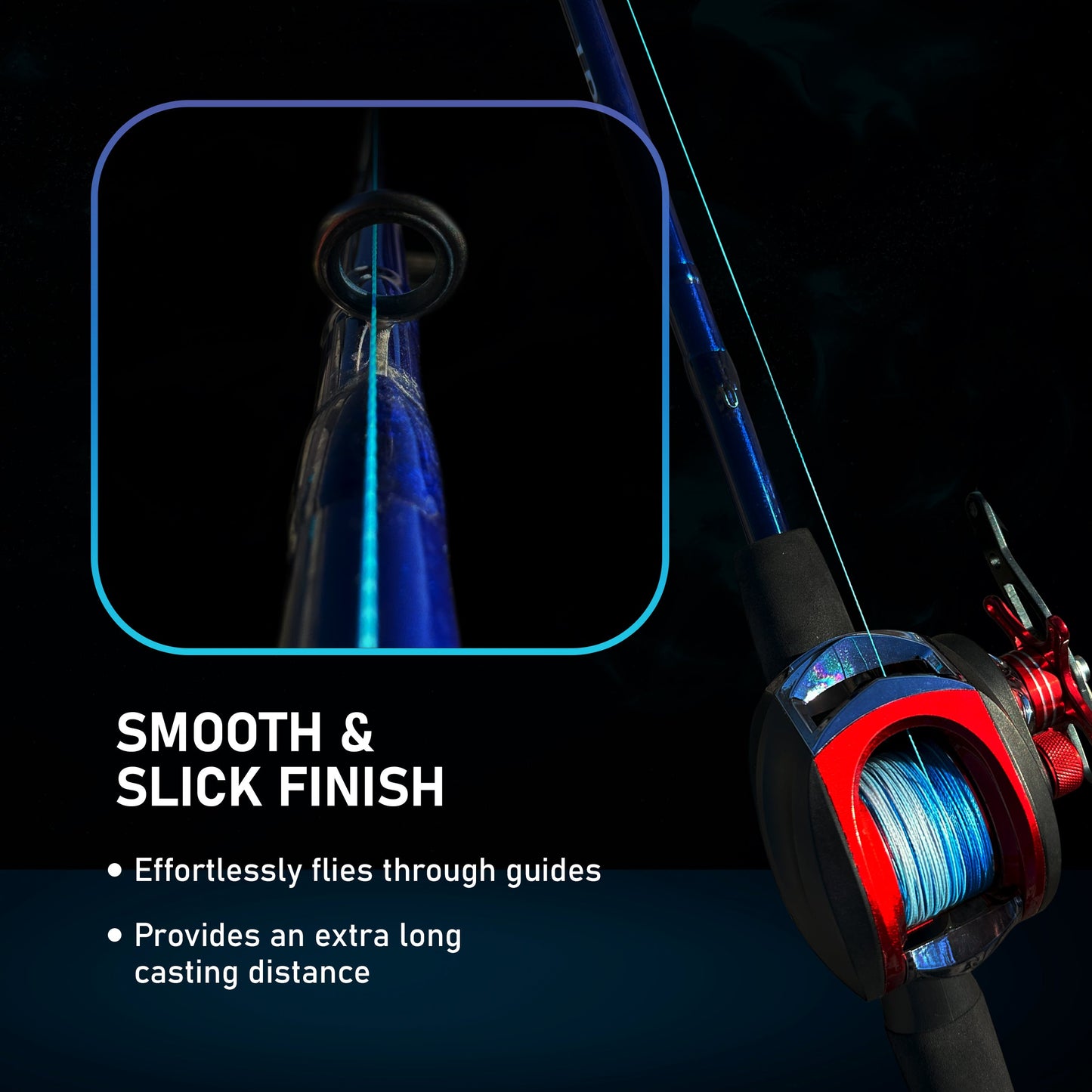 Línea de pesca trenzada Reaction Tackle - Camuflaje estadounidense