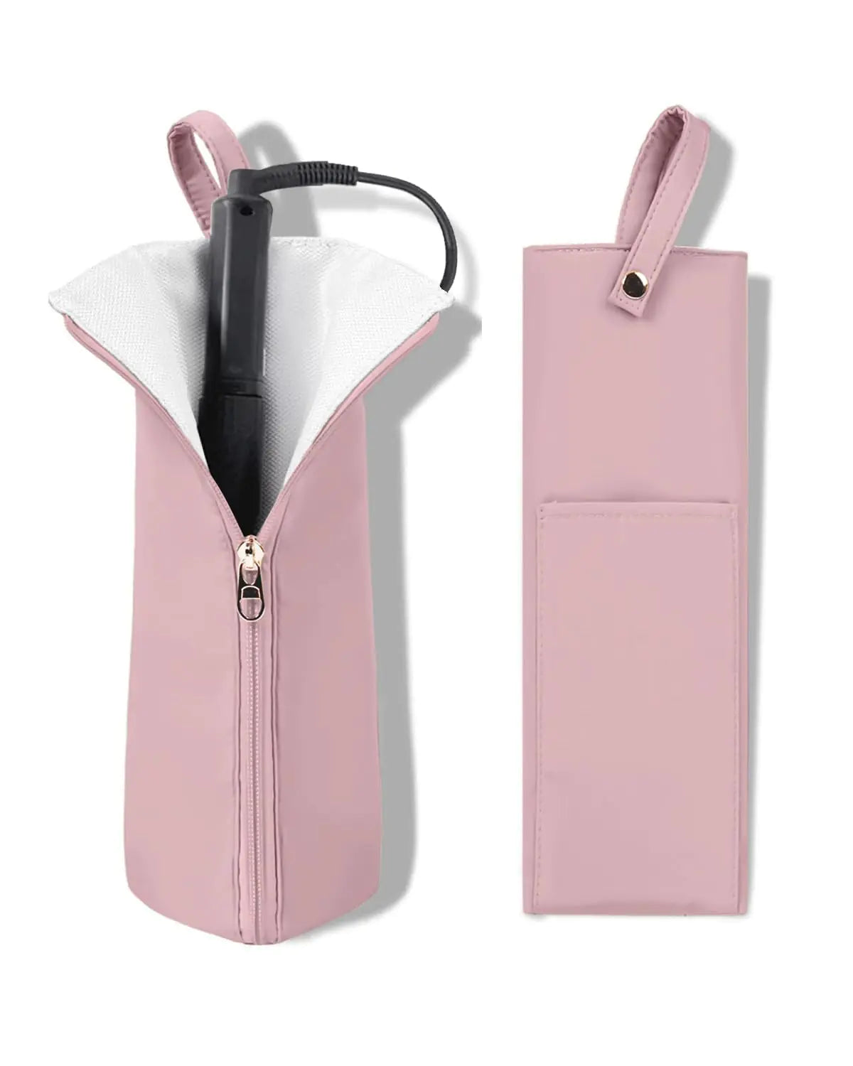 Support de fer à friser résistant à la chaleur Easy-U et sac de voyage