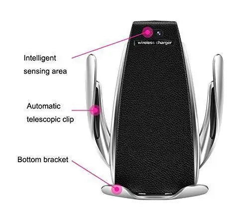 Wireless Sensor Car Phone Holder & Charger