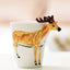 3D Animal Ceramic Mug - Unique Drinkware