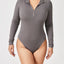 Seamless Women's Long Sleeve Bodysuit
