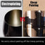 Elegant Stainless Steel Wine Glasses with Black Plating