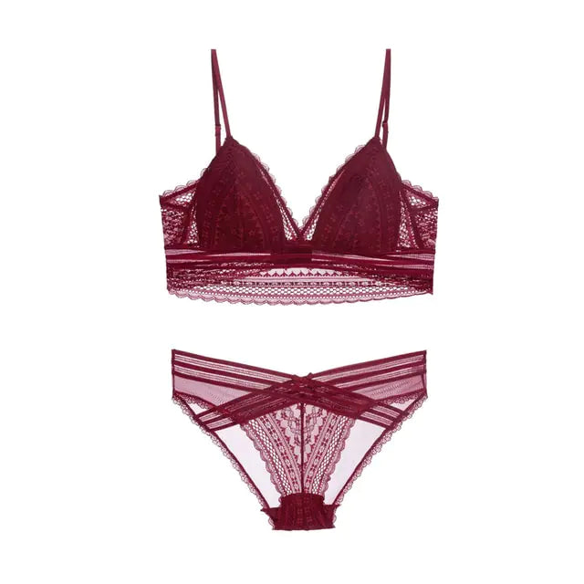 Ensemble de lingerie en dentelle française TERMEZY