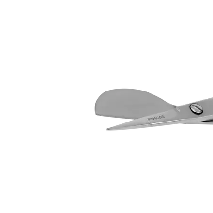 4" Mini Duckbill Applique Scissors - Silver Shimmer