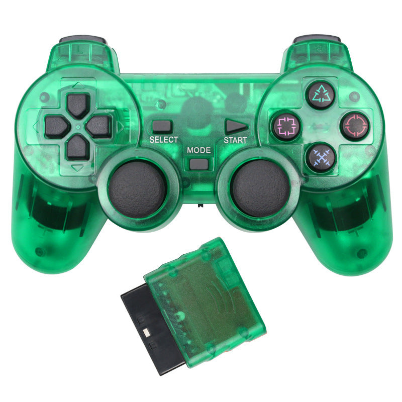 Transparent Wireless Dual Shock Bluetooth Gamepad