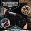 The Baby Tracker D2 Steel Bushcraft Survival Neck Knife Gift Set (Black and Gray) - Korvel