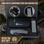 Premium Clip Point Folding Pocket Knife Gift Set for Adventurers (Grey and Red) - Korvel