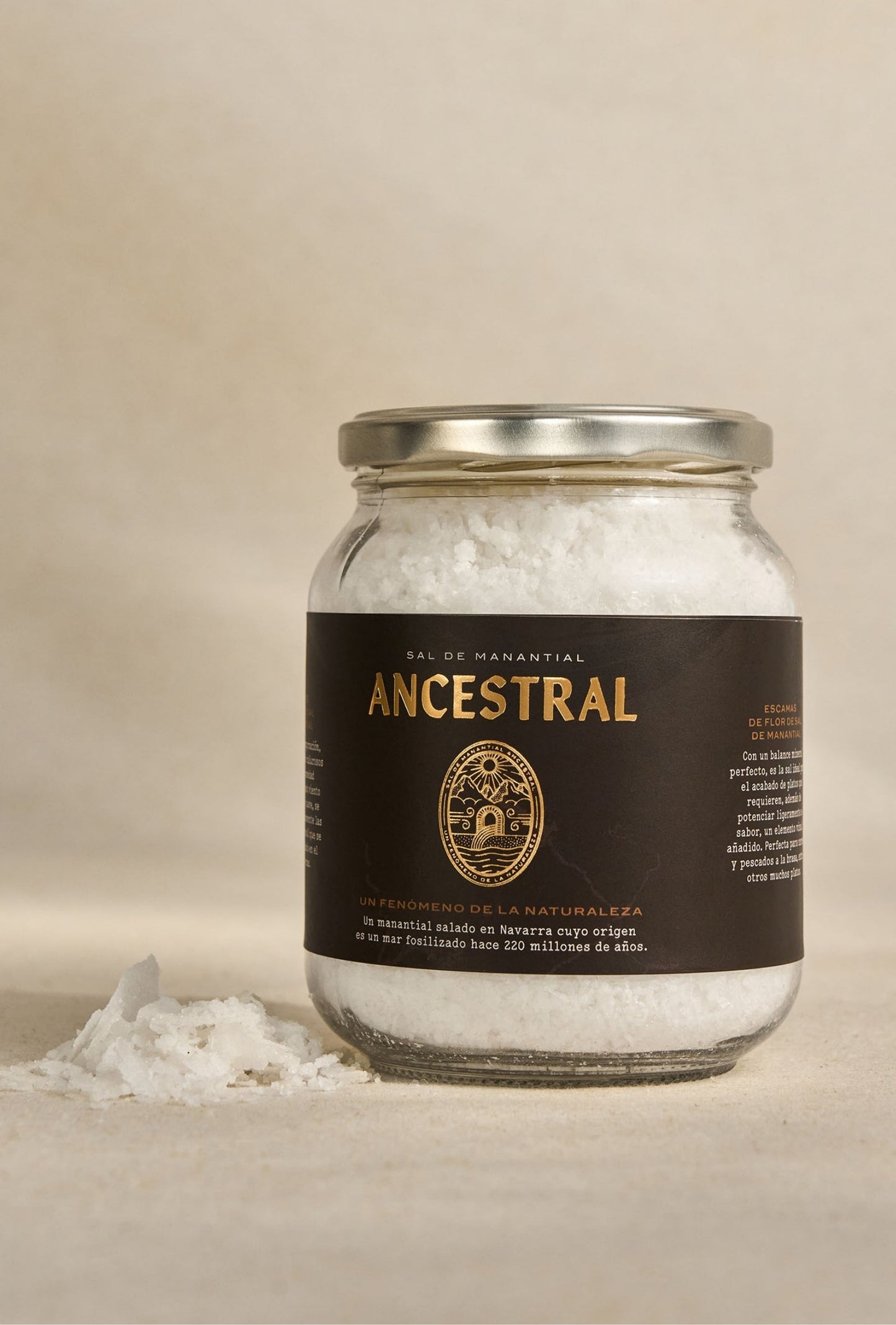 Natural Spring Salt, Fleur de Sel Flakes - Korvel