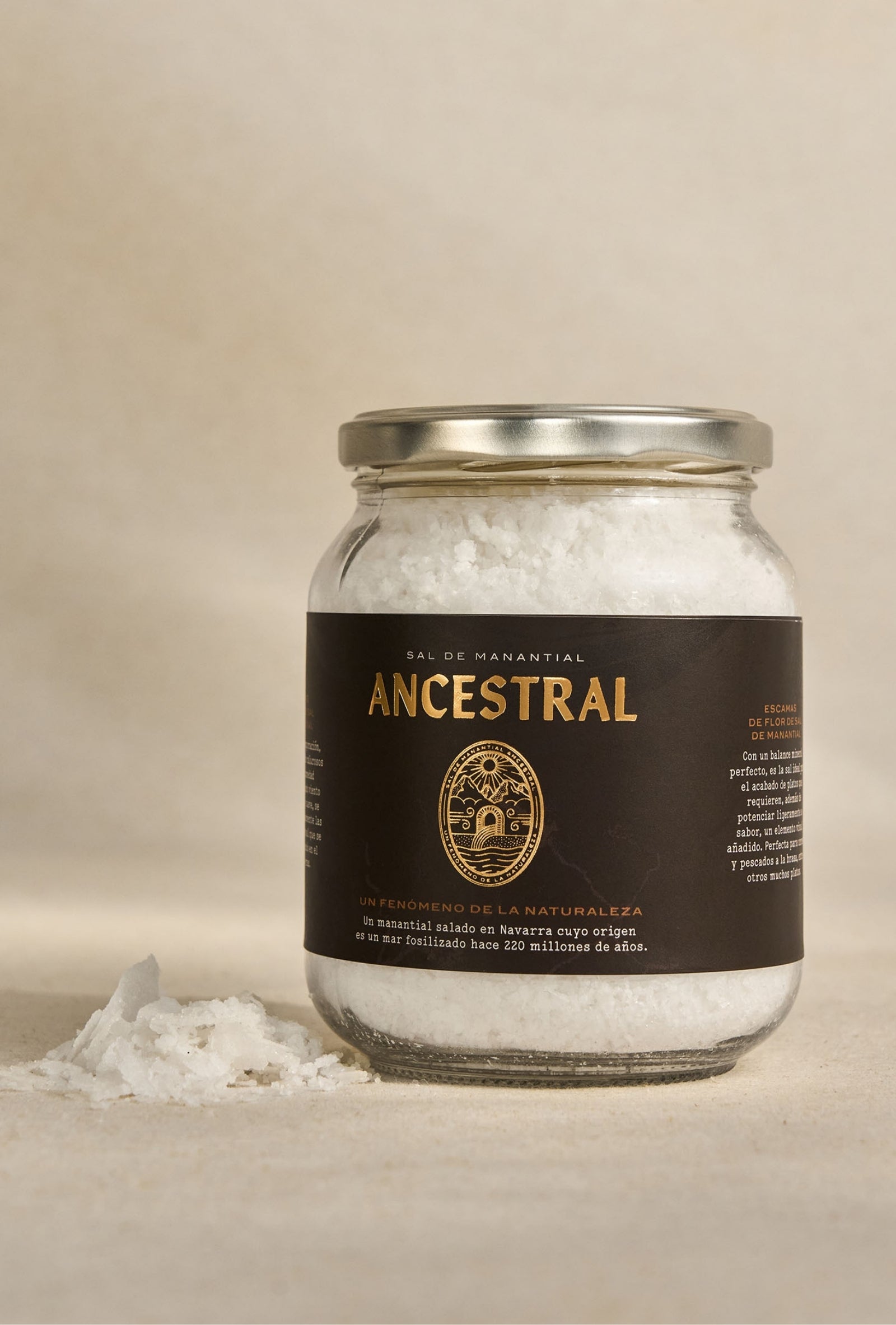 Natural Spring Salt, Fleur de Sel Flakes - Korvel