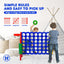 2.5ft 4-to-Score Giant Game Set - Red