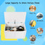 Safety Hinge Wooden Chest Organizer - White