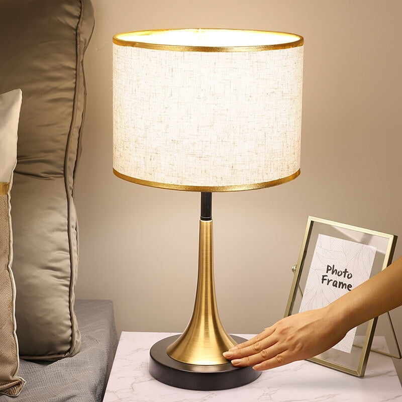 Modern Touch Sensor Dimming LED Table Lamp - Nordic Design