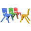 Colorful Stackable Plastic Chairs for Kids - 4-Pack