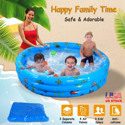 GBruno Piscina Inflable de 51x13” para Niños