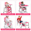 3-in-1 Convertible Baby High Chair - Pink
