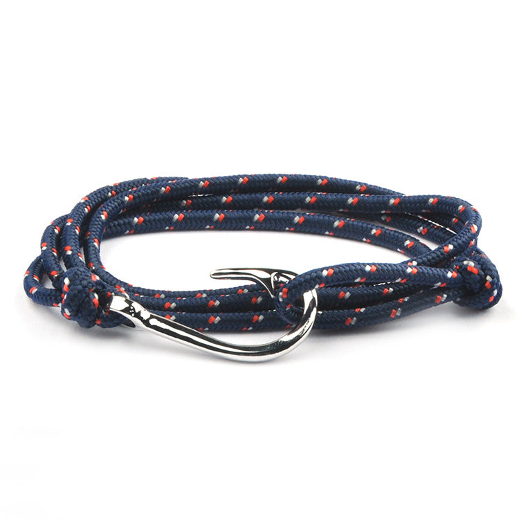Bracelet Ancre Multicouche Élégant pour Hommes et Femmes