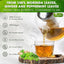 Té Herbal Premium de Moringa, Jengibre y Menta