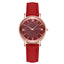 Montre à Quartz Élégante pour Femmes avec Bracelet en Cuir