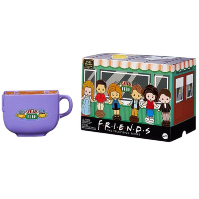 Polly Pocket Central Perk Compact Playset with 6 Dolls & 9 Accessories - Korvel