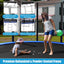 Trampoline de plein air premium avec filet de sécurité et échelle - 12 pi