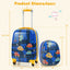2-Piece Kids Luggage Set: Suitcase & Backpack for Travel