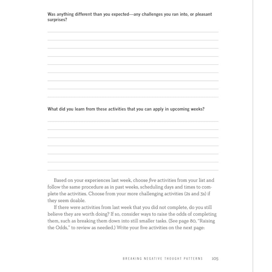 Retrain Your Brain (Cognitive Behavioral Therapy in 7 Weeks: A Workbook for Managing Depression and Anxiety) (Spiral Bound) - Korvel
