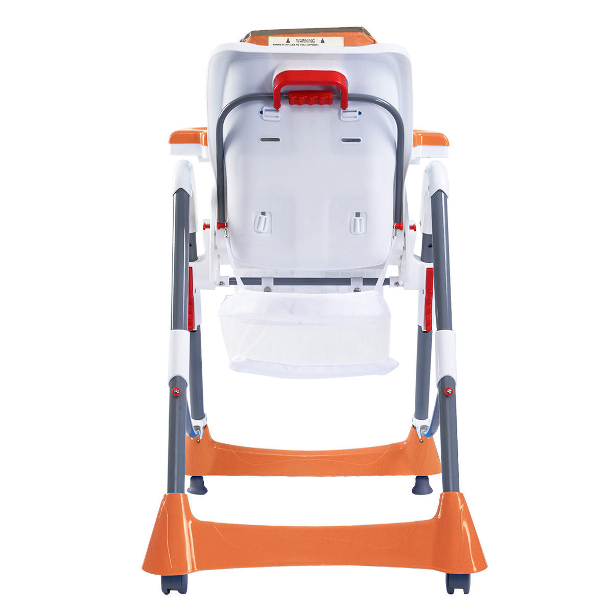 Gbruno Portable Folding Baby High Chair - Orange