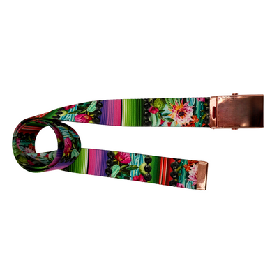Desert Rose Belt - Versatile Sizes & Custom Buckles