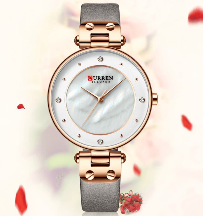 Montre de Luxe pour Femme avec Design en Zircon - Cadeau Parfait pour Elle