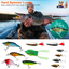 383-Piece Fishing Lure Tackle Kit for Bass Fishing