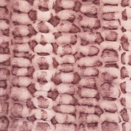 Luxe Cuddle Milan Clouded Leo Rosewater Fabric - 58"