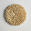 Porcupine Textured Woven Wall Art - Black, White, Natural