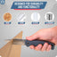 Premium Wrangler Folding Pocket Knife Gift Set for Adventurers (Silver & Red) - Korvel