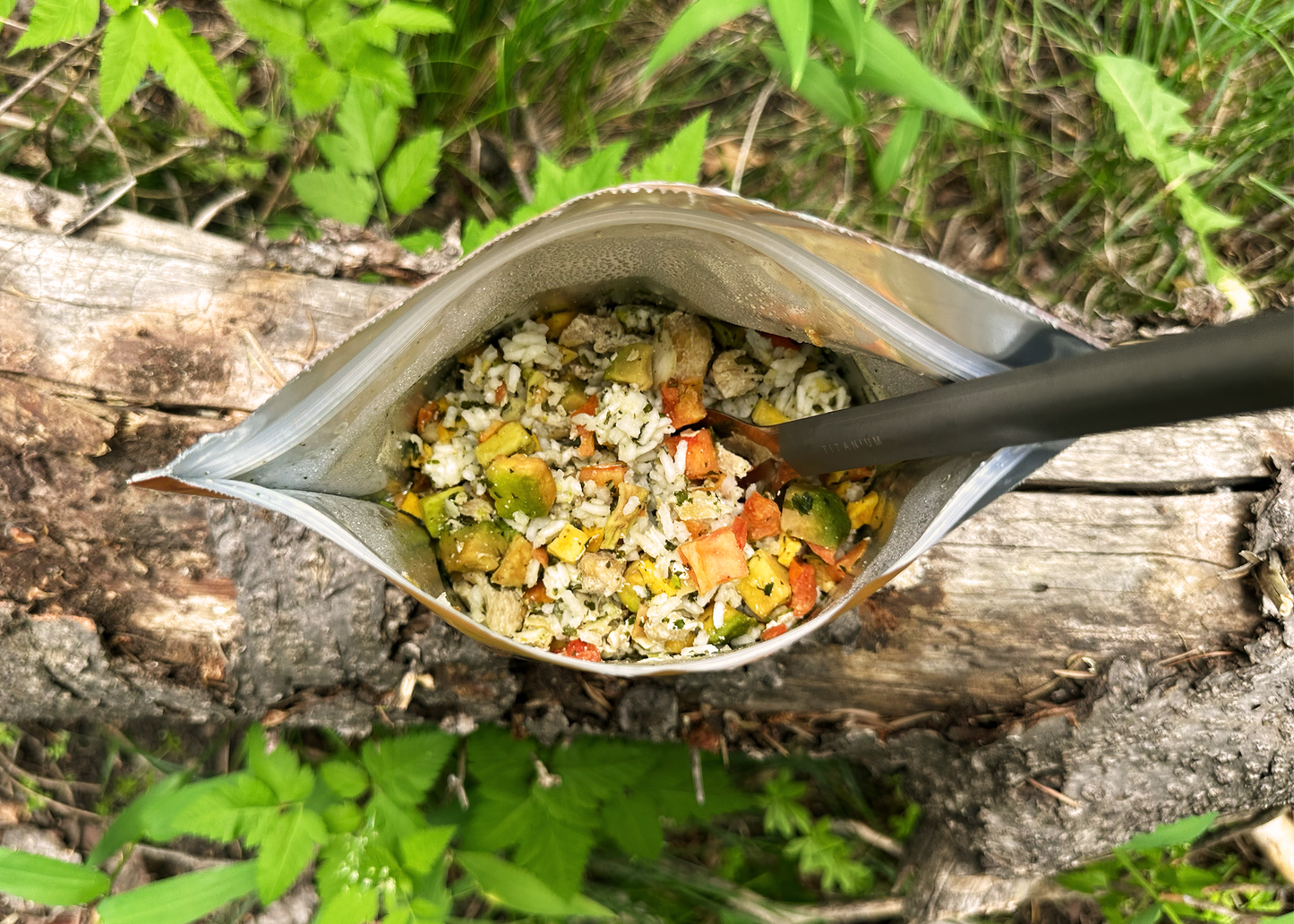 FOUNDATION Outdoors Pollo con Lima y Salsa de Mango y Aguacate