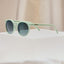 Sage Green Circle G Polarized Sunglasses for Plant Lovers - Korvel